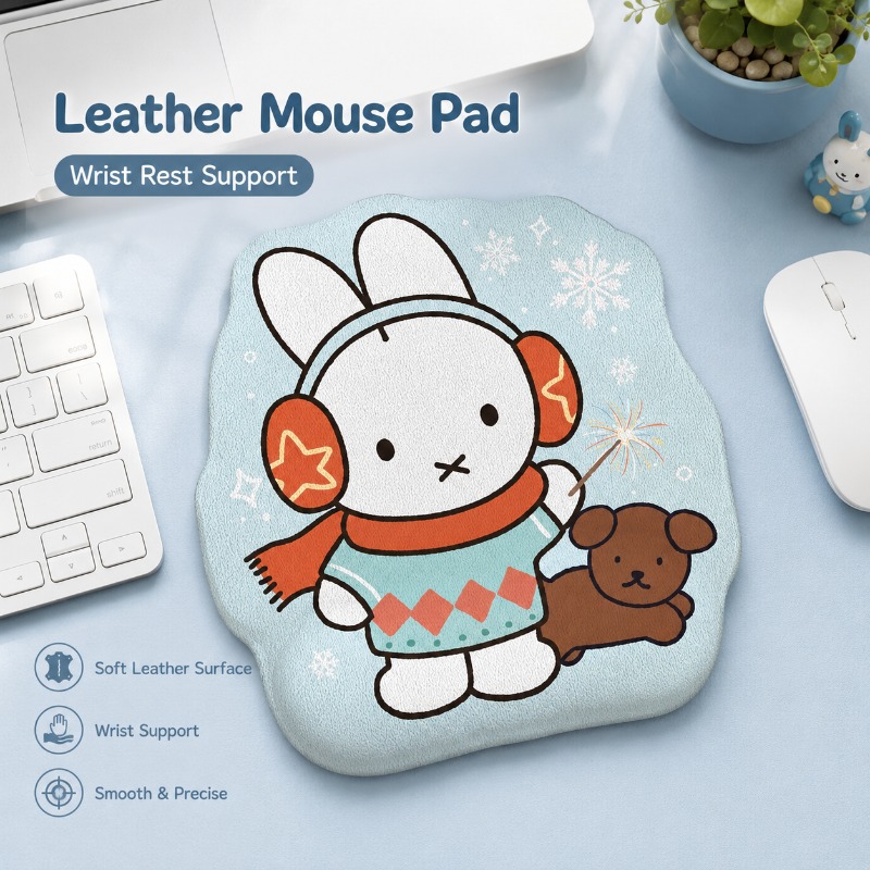 Desk Setup For Office - Alas Mouse Kulit Anime Miffy dengan