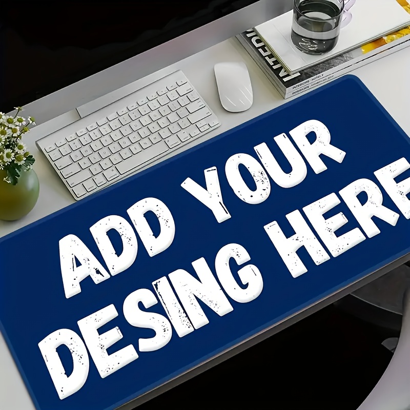 Desk Setup Rug - Alas Meja Desain Seni Kustom Cetak