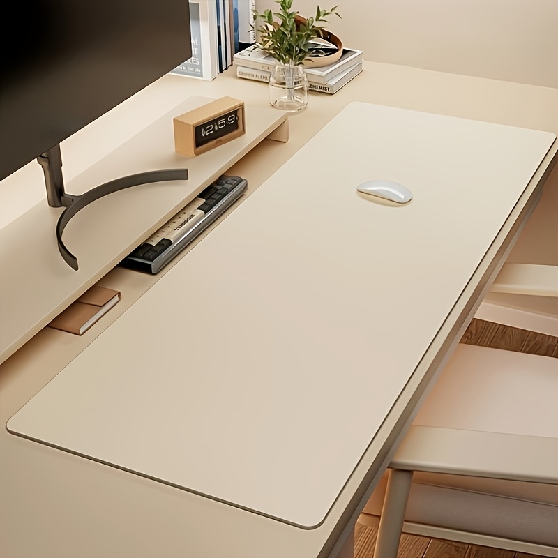Desk Setup Rug - 1 Buah Alas Mouse Kulit Imitasi