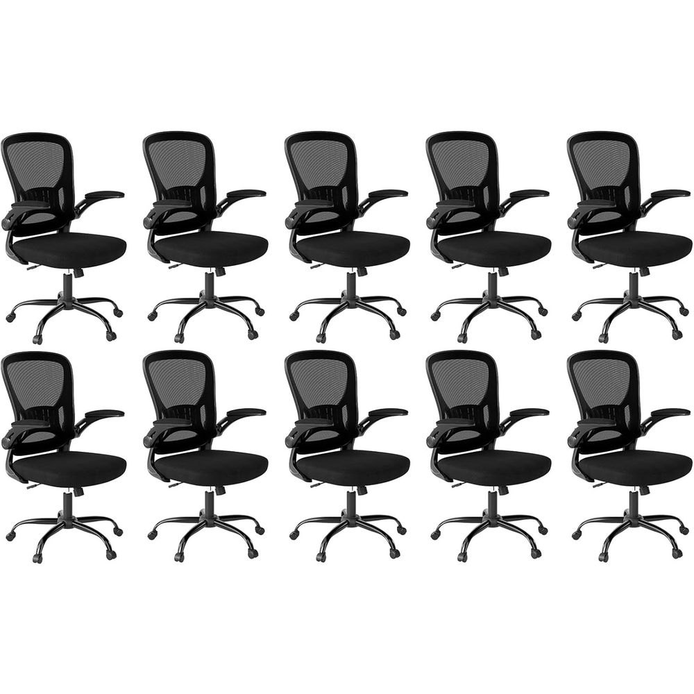 Desk Setup Height - Set Kursi Kantor 10 Buah, Kursi