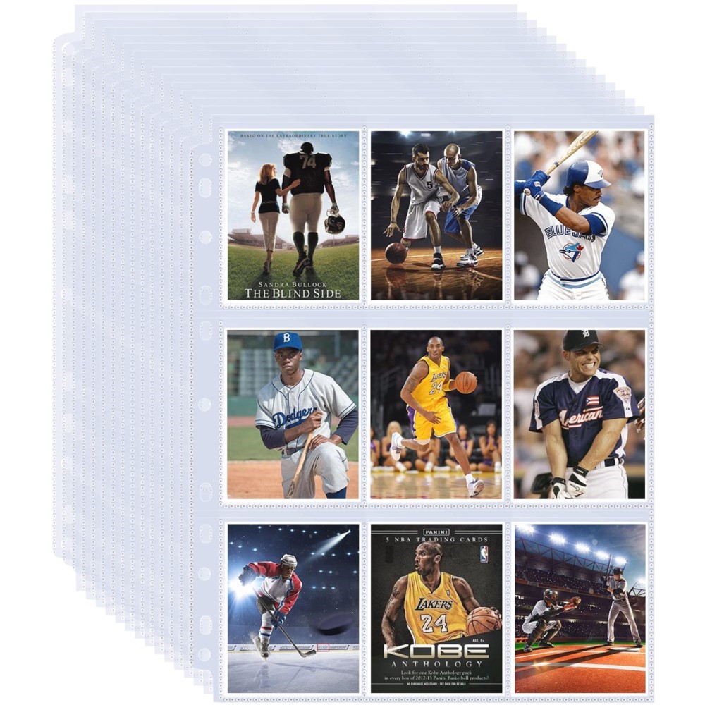 Ring Binder Box - 50 Lembar 9 Kantong Halaman Pelindung