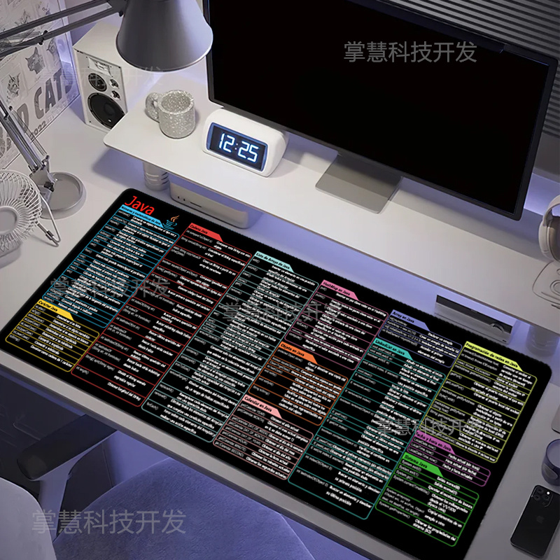 Desk Setup Rug - Alas Mouse Pemrograman Java Spanyol Alas