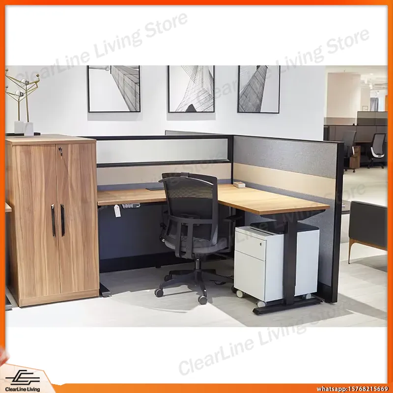 Desk Setup Height - Meja Gaming Elektrik Bentuk L dengan
