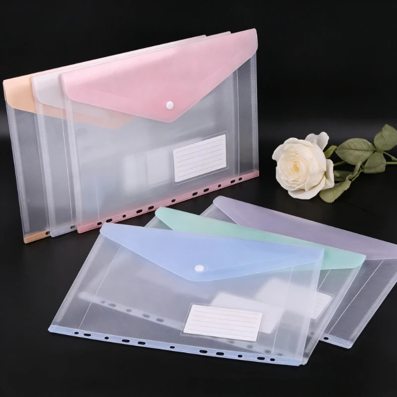 Ring Binder Box - 6 Kantong Binder yang Dapat Diperluas