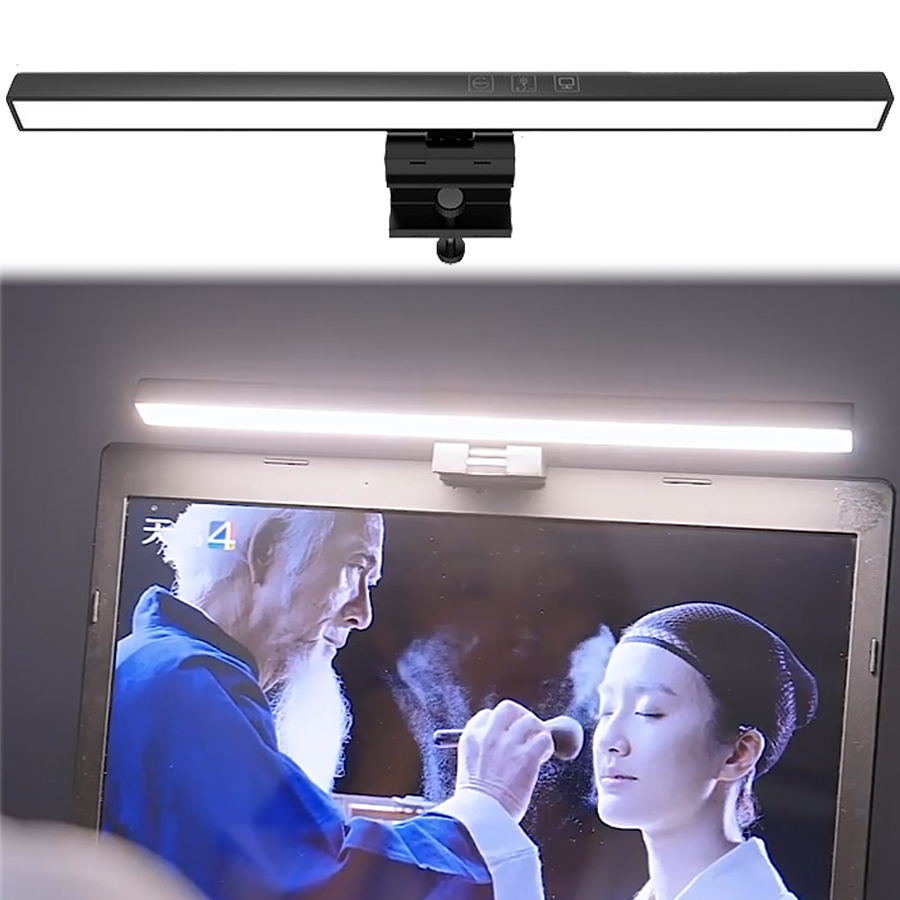 Desk Setup On Bed - Lampu Monitor LED 33cm 50cm Lampu
