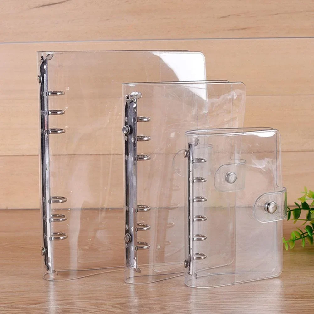 Ring Binder Box - A5 A6 A7 transparan lembut PVC