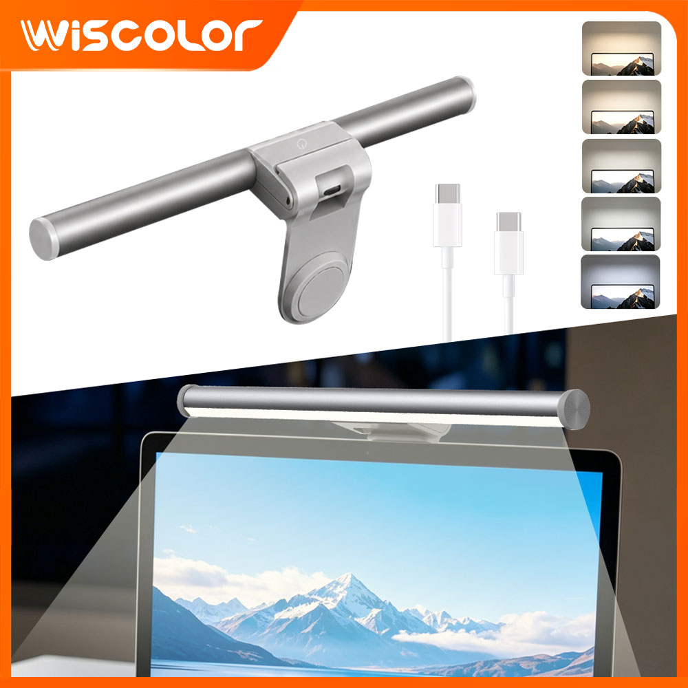 Desk Setup For Office - Lampu LED RGBIC, Lampu Monitor yang