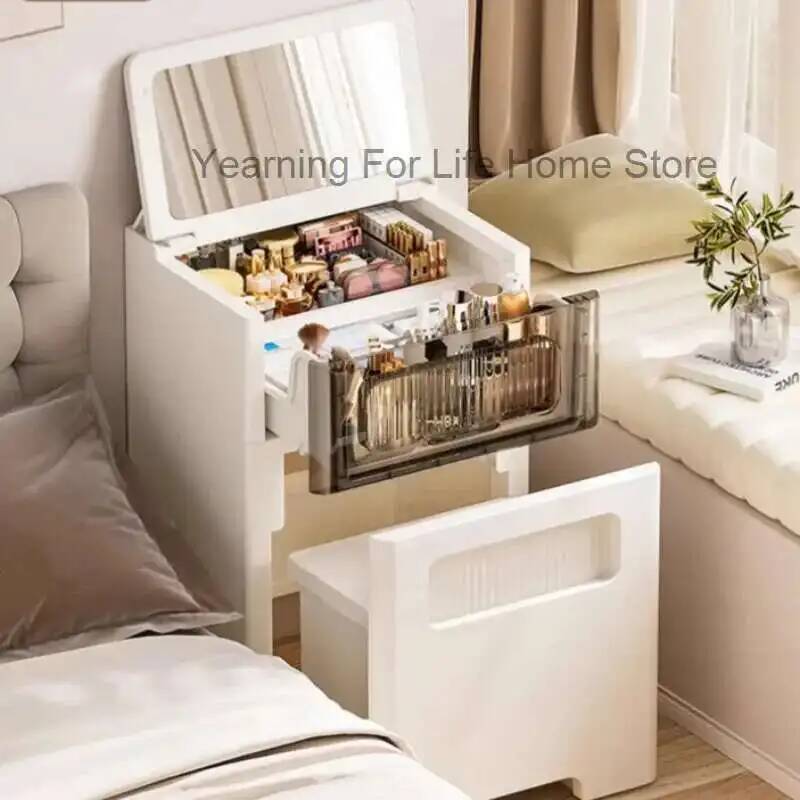 Meja Rias dengan Cermin 3 in 1 - Desk Setup Bedroom ulasan dan harga