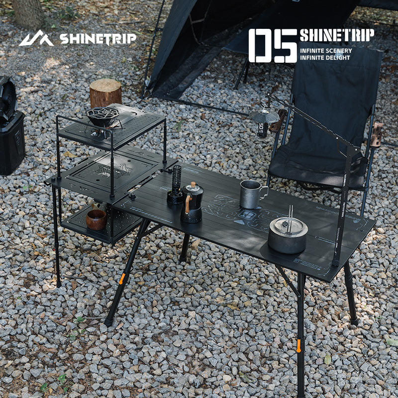 Meja Camping Taktis Lipat 4 Ba - Desk Setup Height ulasan dan harga