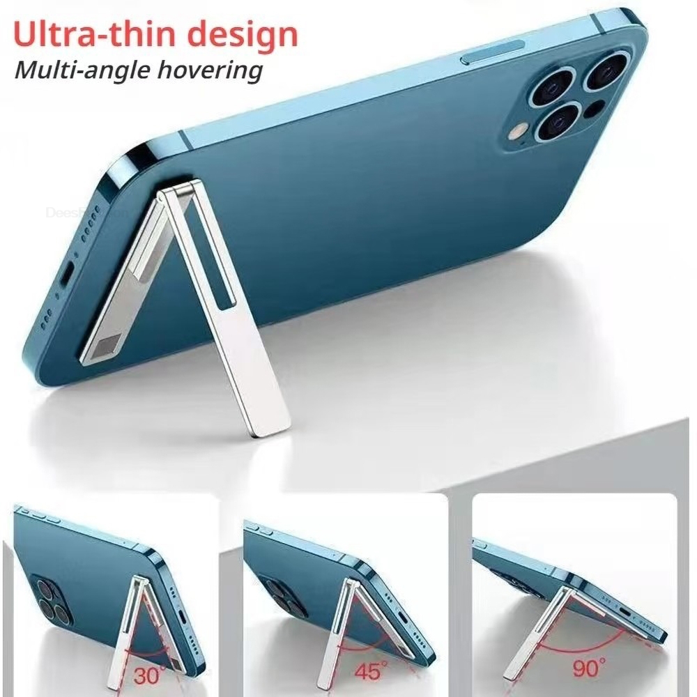 Braket Ponsel Lipat Baja Logam - Desk Setup Stand ulasan dan harga