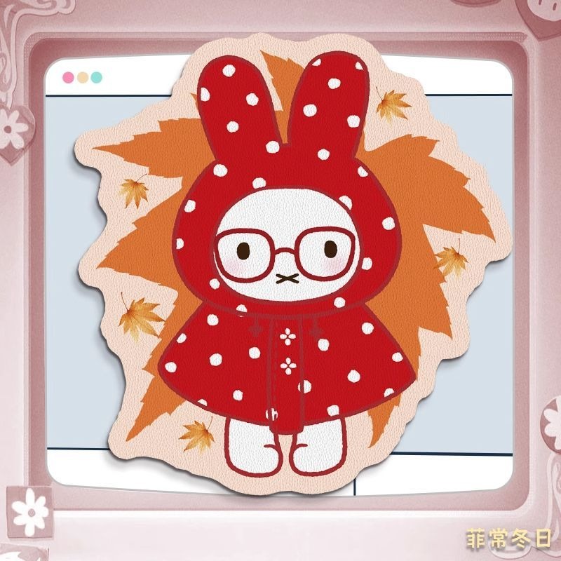 Alas Mouse Kulit Anime Miffy d - Desk Setup For Office ulasan dan harga