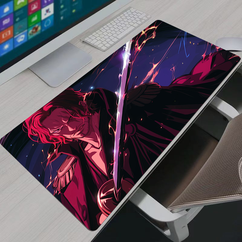 One Piece Shanks Mouse Pad Bes - Desk Setup Rug ulasan dan harga