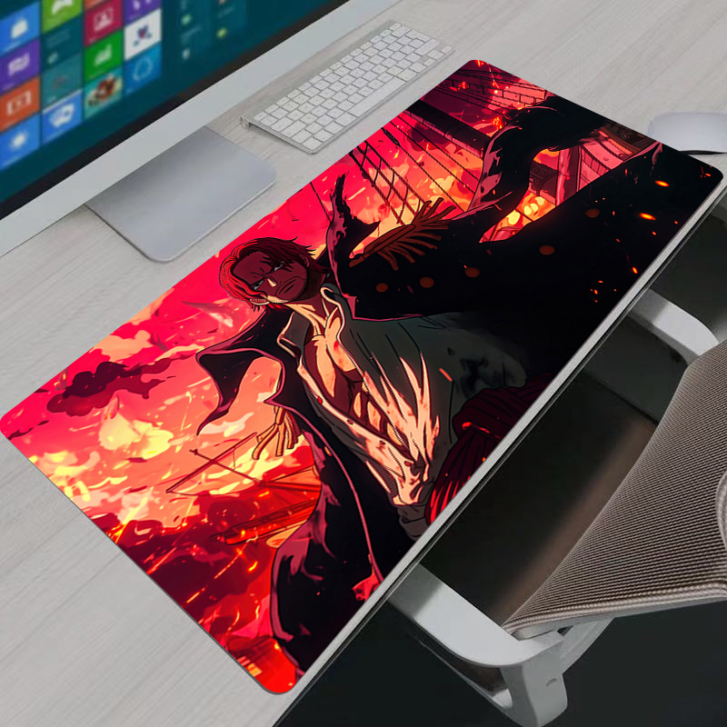 One Piece Shanks Mouse Pad Bes - Desk Setup Rug ulasan dan harga