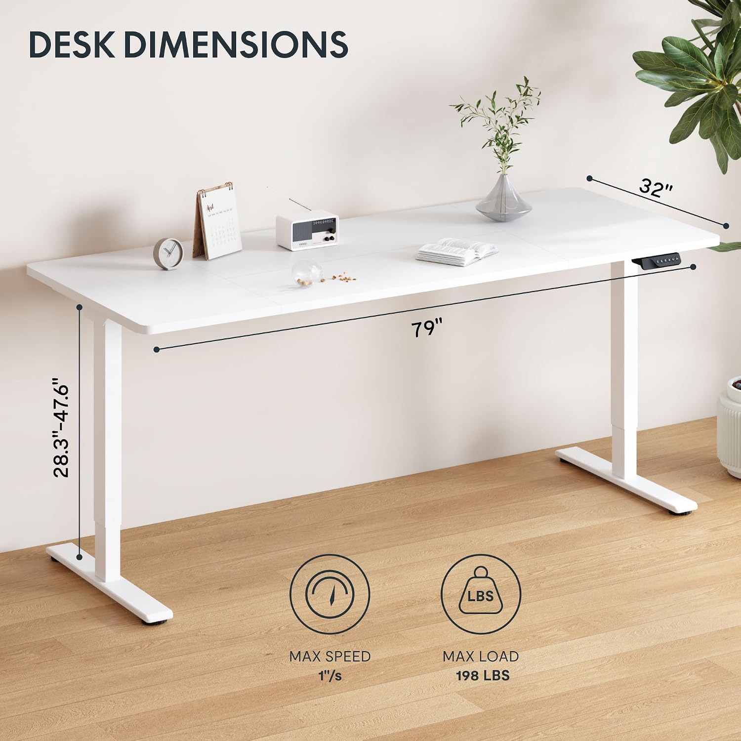 Meja Kerja Elektrik Berdiri de - Desk Setup Dual Monitor ulasan dan harga