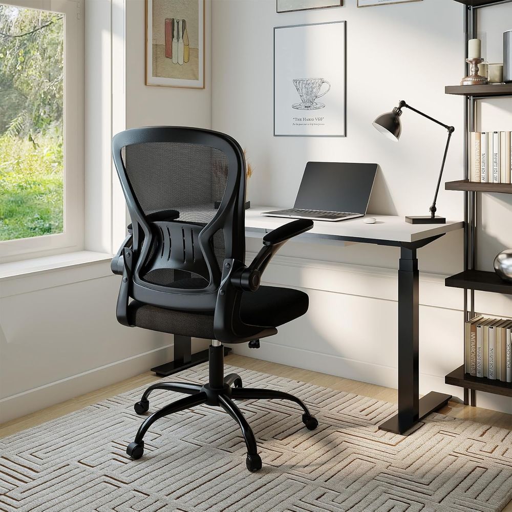 Set Kursi Kantor 10 Buah, Kurs - Desk Setup Height ulasan dan harga