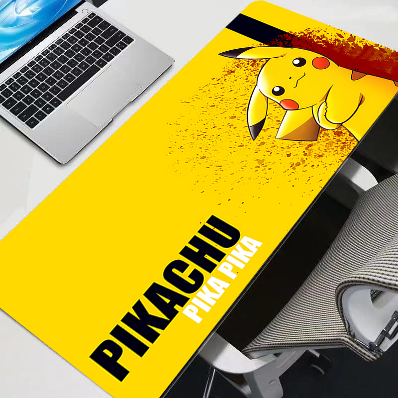 Alas Mouse Besar P-Pikachu Kar - Desk Setup Rug ulasan dan harga