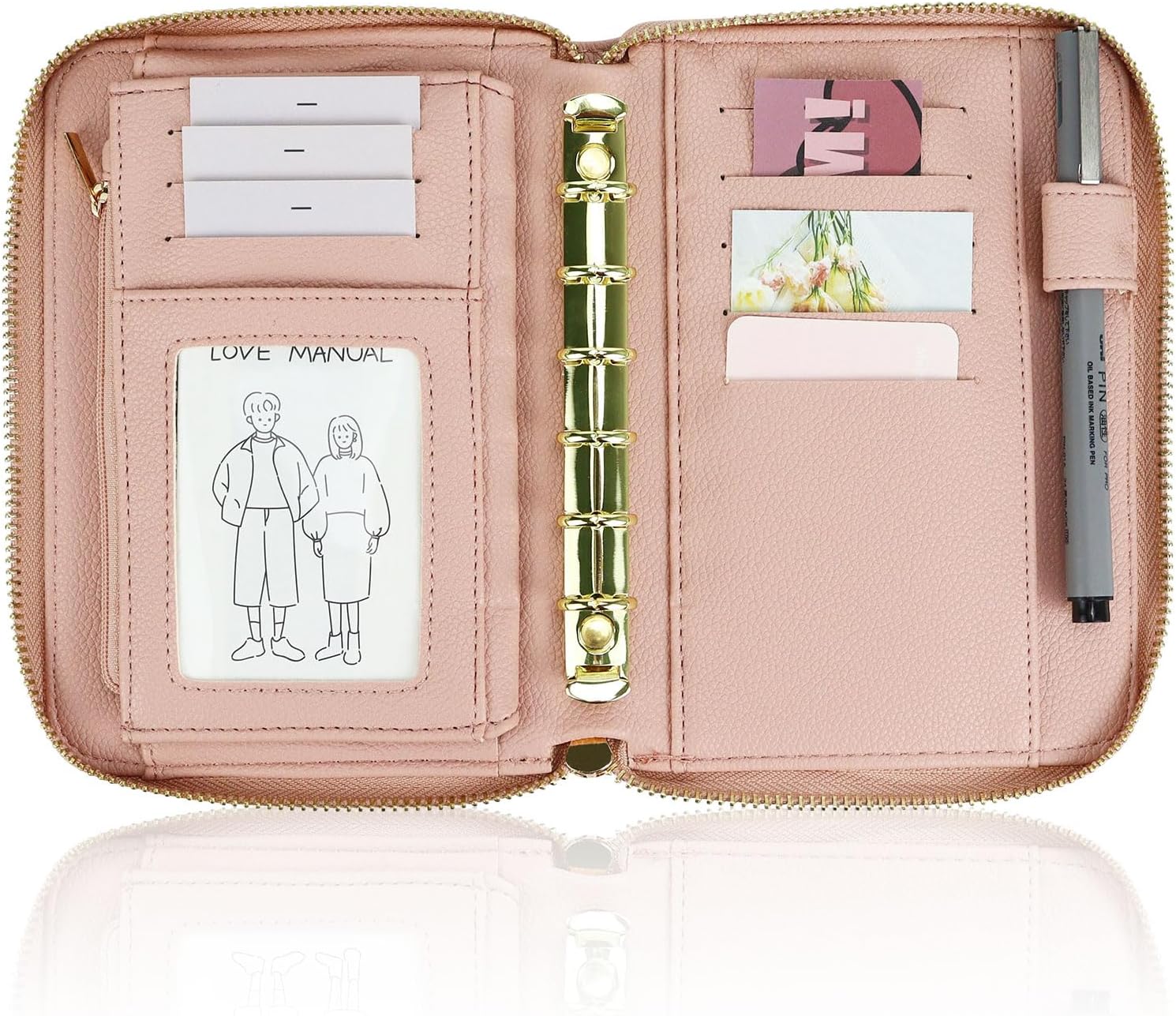 A7 Pengikat Anggaran Kulit Dom - Ring Binder Box ulasan dan harga