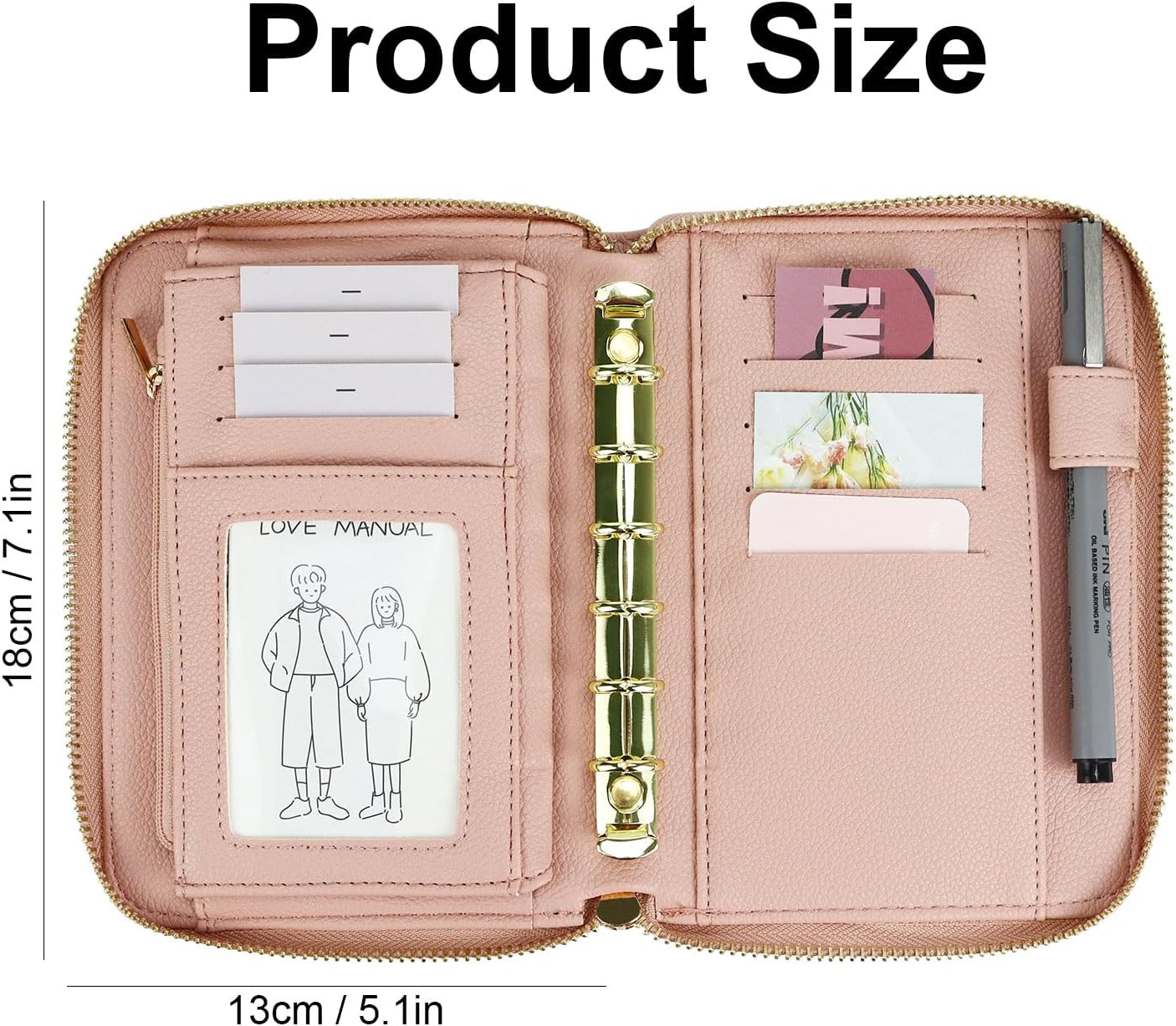 A7 Pengikat Anggaran Kulit Dom - Ring Binder Box ulasan dan harga