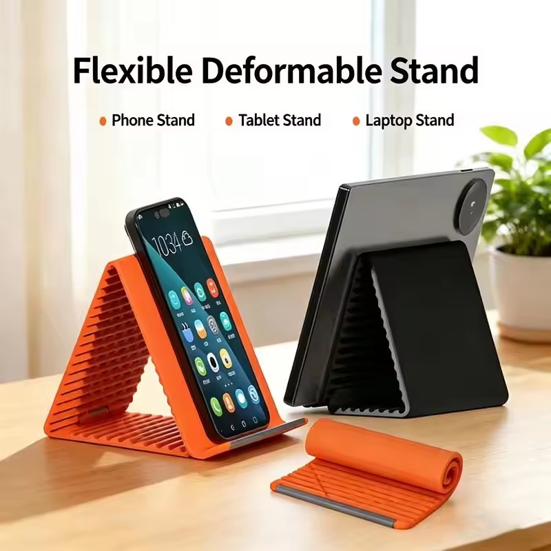 Penyangga Ponsel Portabel Sili - Desk Setup Stand ulasan dan harga