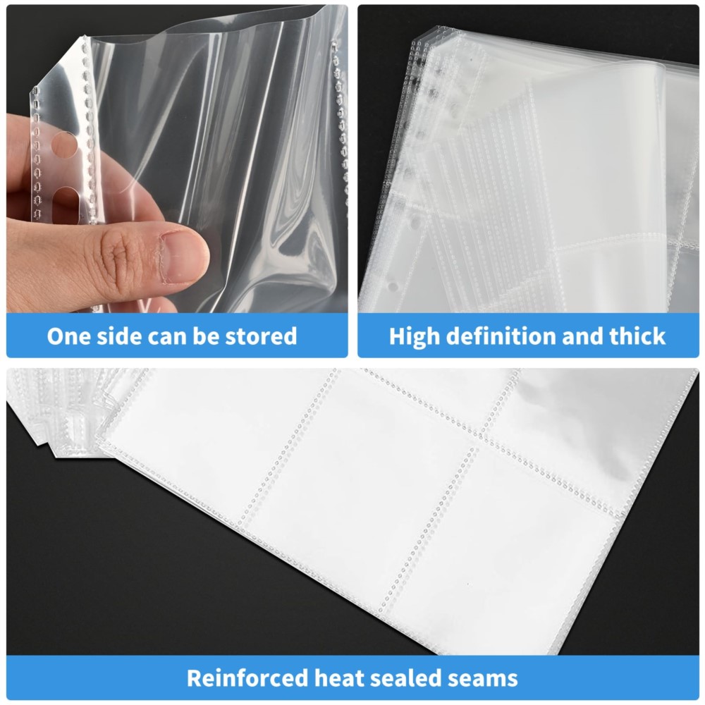 50 Lembar 9 Kantong Halaman Pe - Ring Binder Box ulasan dan harga