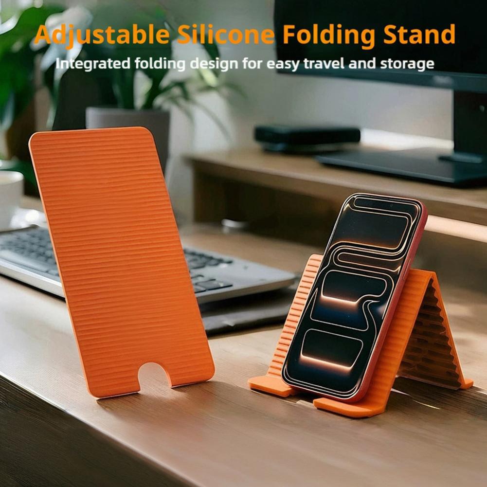 Penyangga Ponsel Silikon Lipat - Desk Setup Stand ulasan dan harga