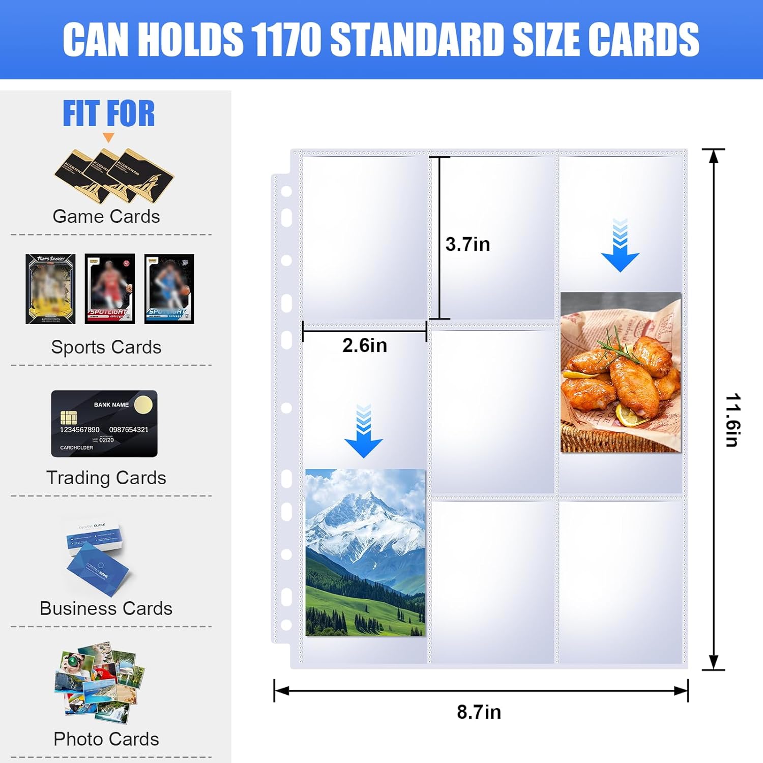65 Lembar Kantong Kartu 9 Slot - Ring Binder Box ulasan dan harga