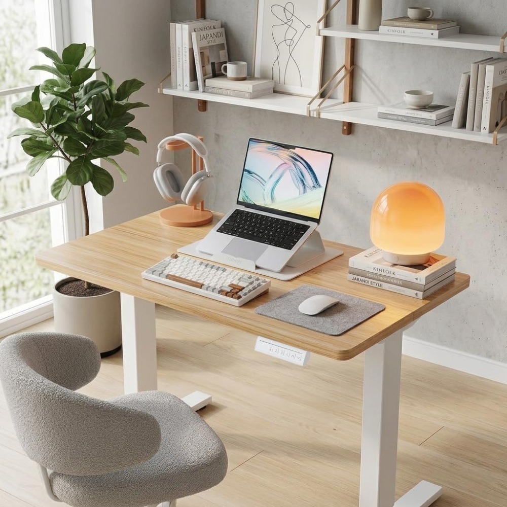 Meja Kerja Elektrik Kecil yang - Desk Setup Height ulasan dan harga
