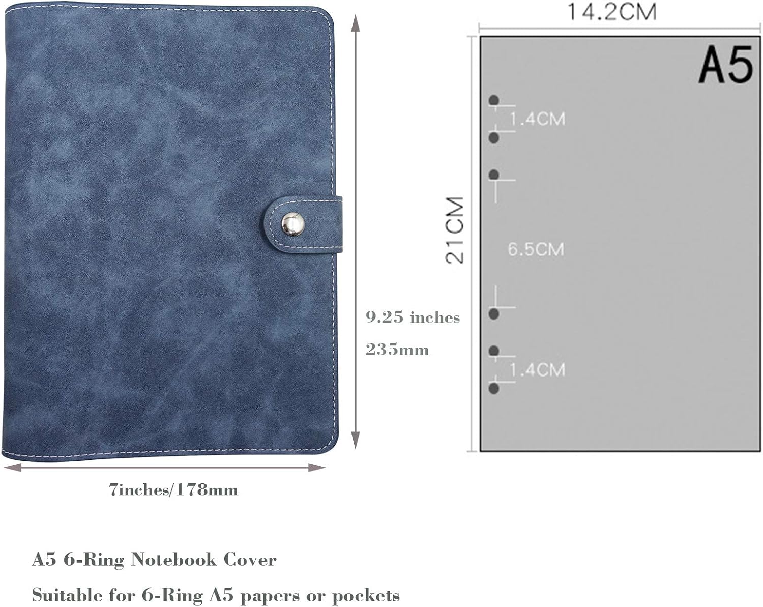 Binder Notebook Kulit PU Lembu - Ring Binder Box ulasan dan harga