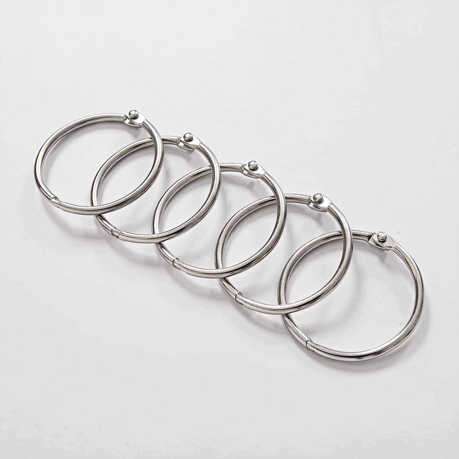 24 pak cincin tirai mandi, kai - Ring Binder Box ulasan dan harga