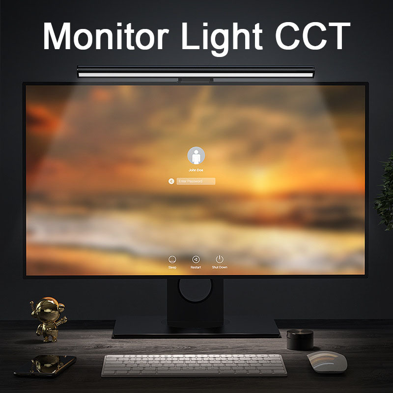 Lampu Meja Gantung Monitor LED - Desk Setup On Bed ulasan dan harga