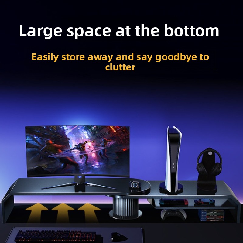Penyangga Monitor Ganda untuk  - Desk Setup Dual Monitor ulasan dan harga