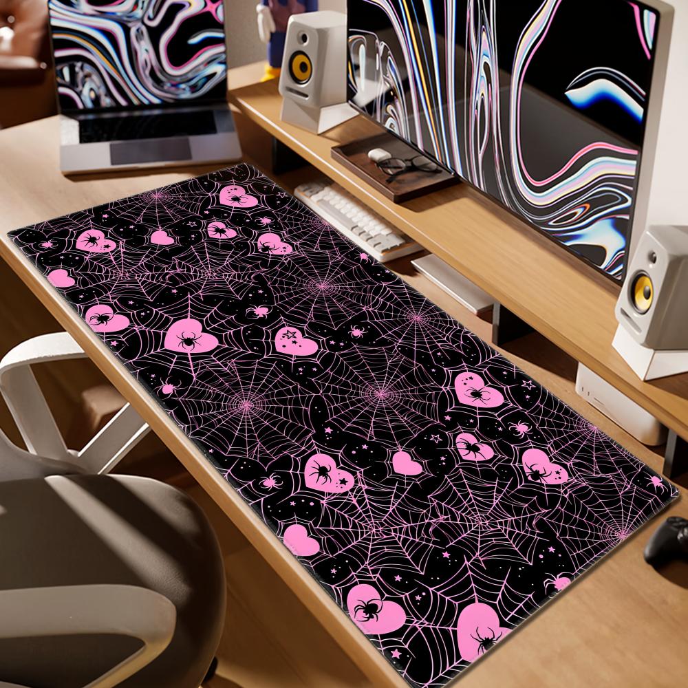 Alas Meja Berbentuk Hati Jarin - Desk Setup For Office ulasan dan harga