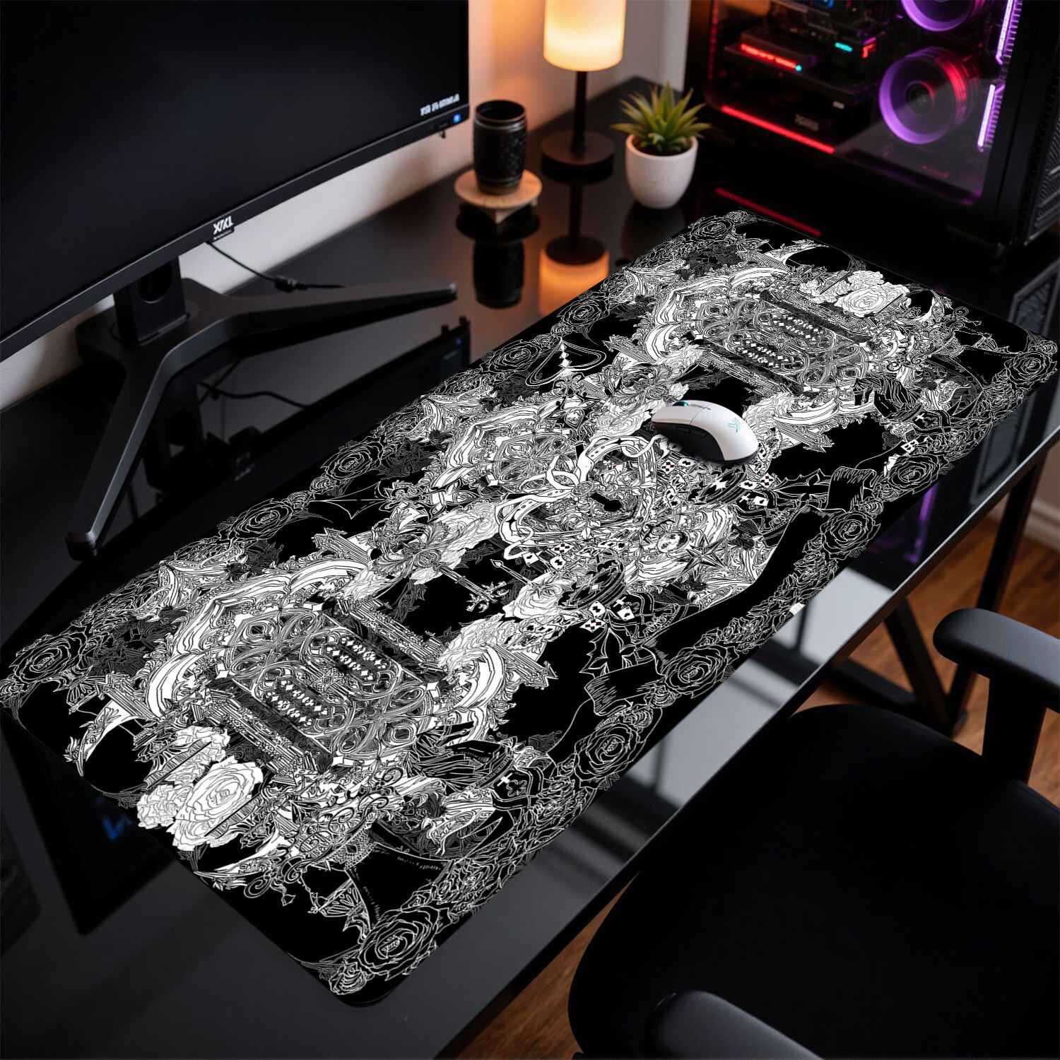 Divine Realm Gothic Building M - Desk Setup Rug ulasan dan harga