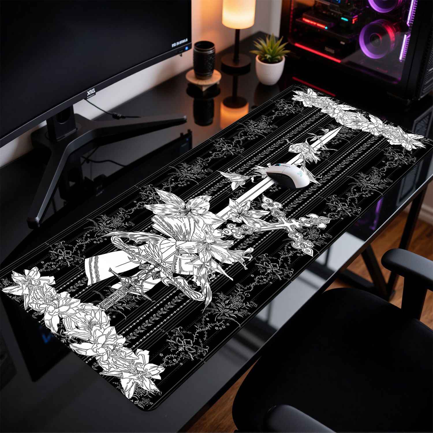 Divine Realm Gothic Building M - Desk Setup Rug ulasan dan harga