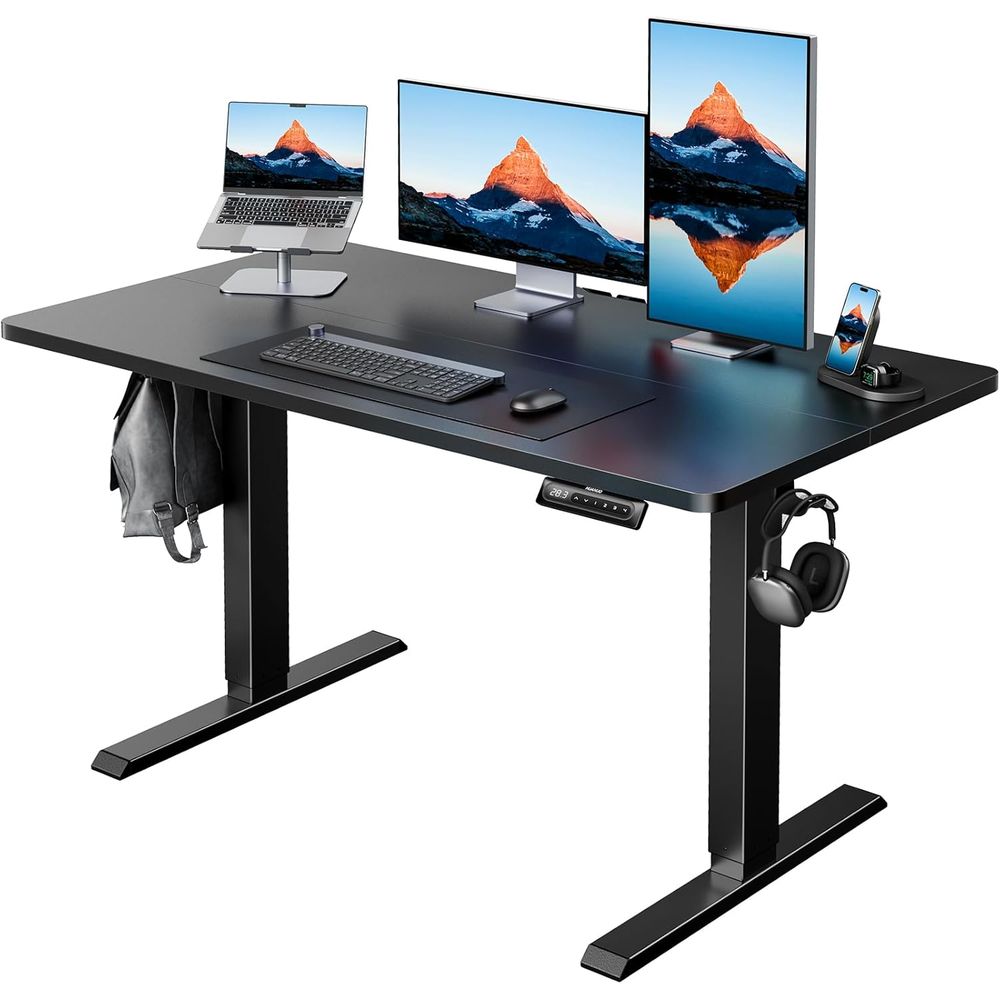 Meja Kerja Elektrik yang Dapat - Desk Setup Height ulasan dan harga