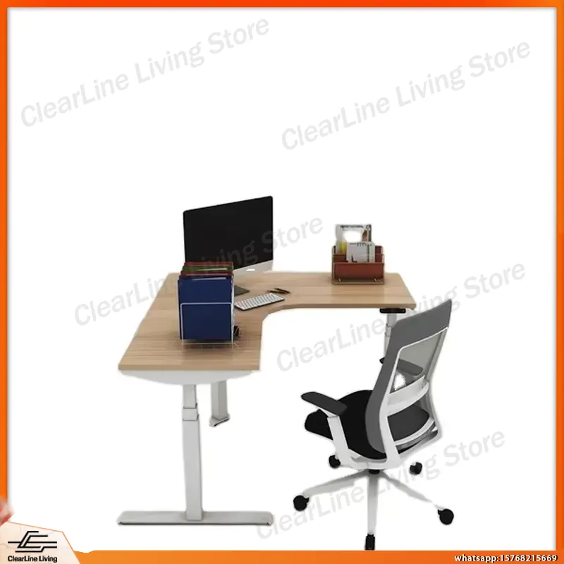 Meja Gaming Elektrik Bentuk L  - Desk Setup Height ulasan dan harga