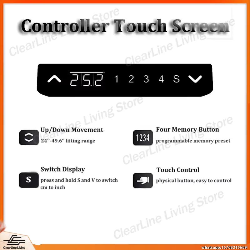 Meja Gaming Elektrik Bentuk L  - Desk Setup Height ulasan dan harga