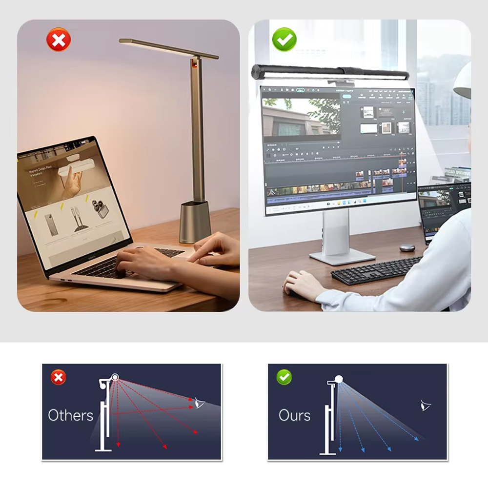 Lampu Monitor Lightbar, Lampu  - Desk Setup On Bed ulasan dan harga