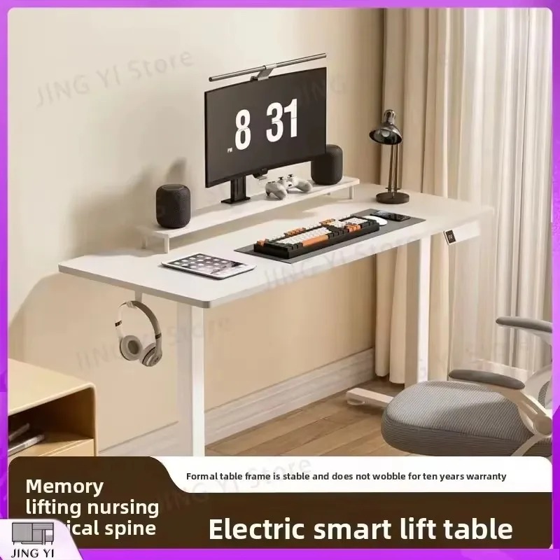 Meja Kerja Elektrik dengan Ket - Desk Setup Bedroom ulasan dan harga