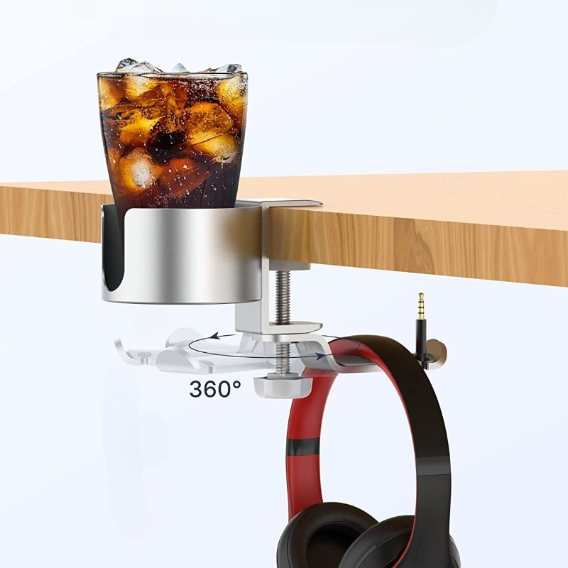 360 °   Penyangga Headset Meja - Desk Setup For Office ulasan dan harga