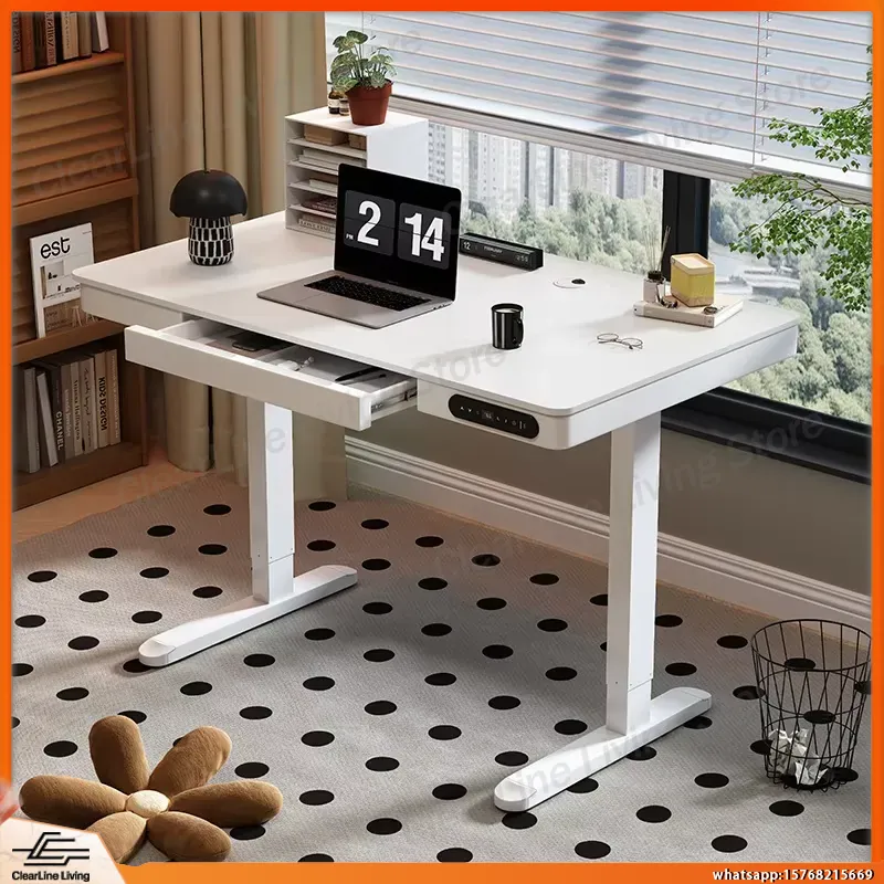 Meja Gaming Elektrik dengan Pe - Desk Setup Height ulasan dan harga