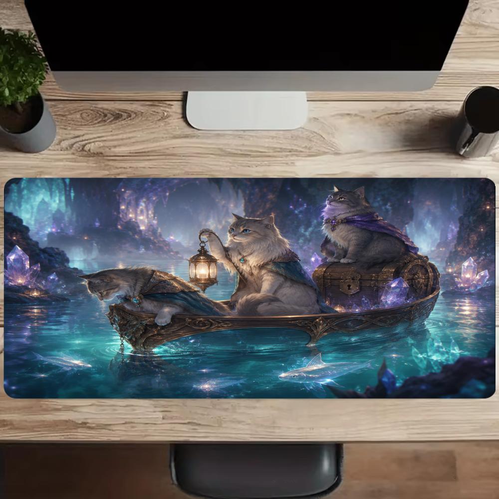 Alas Mouse Kucing Anti-selip u - Desk Setup Bedroom ulasan dan harga