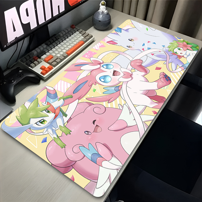 Alas Mouse Lucu Merah Muda Bes - Desk Setup Rug ulasan dan harga