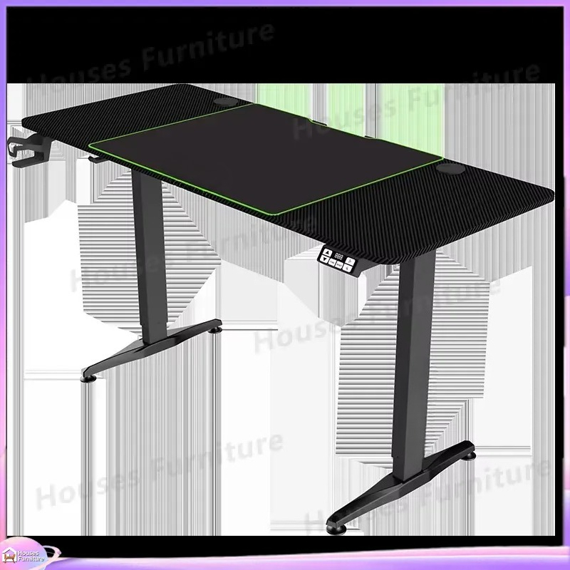Meja Komputer Gaming Besar den - Desk Setup Height ulasan dan harga