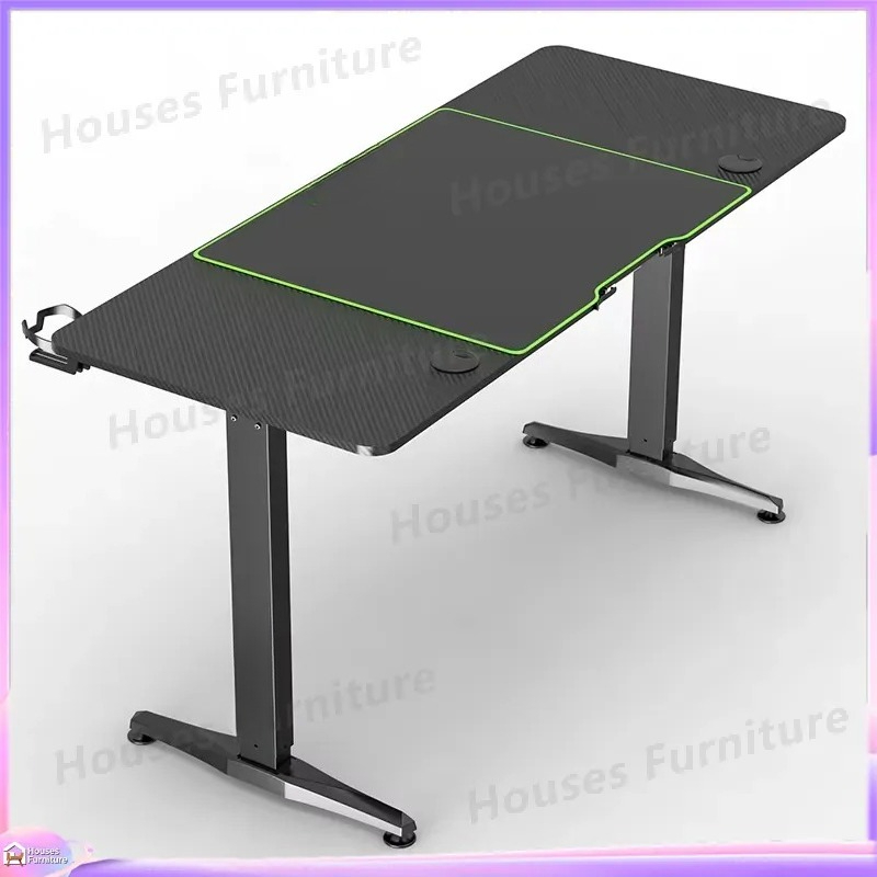 Meja Komputer Gaming Besar den - Desk Setup Height ulasan dan harga