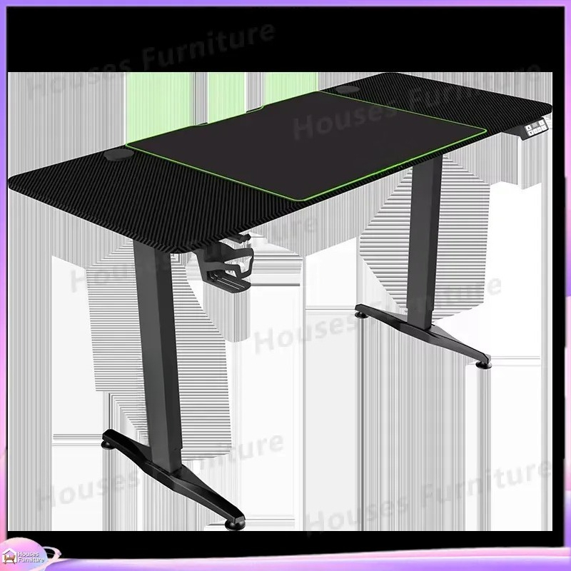 Meja Komputer Gaming Besar den - Desk Setup Height ulasan dan harga