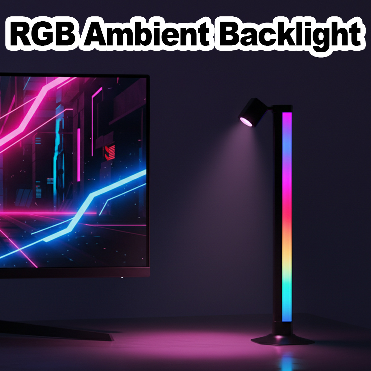 Lampu LED RGB Smart Light Bar  - Desk Setup Bedroom ulasan dan harga
