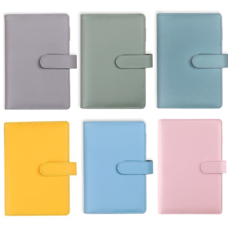 A6/A5 Macaroon Warna Kulit PU  - Ring Binder Box ulasan dan harga