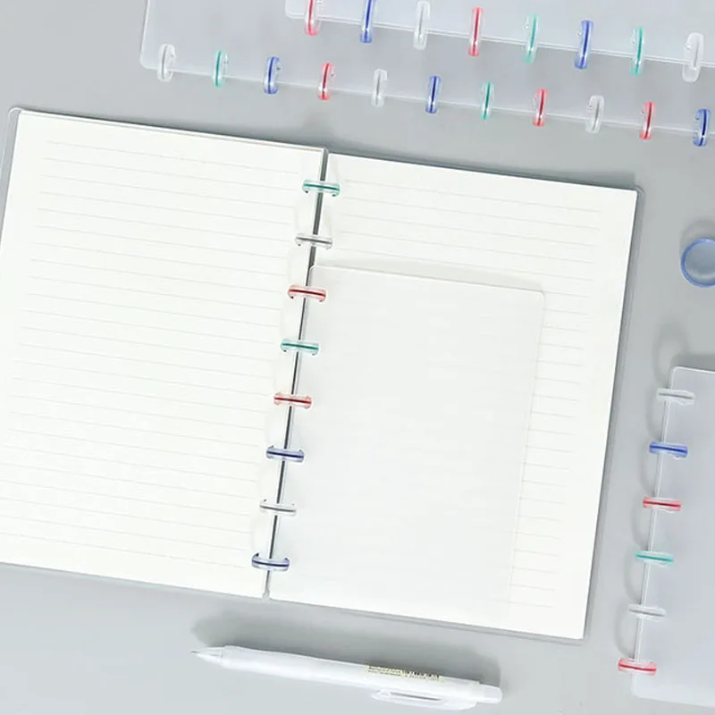 Lubang jamur Loose-leaf Notebo - Ring Binder Box ulasan dan harga