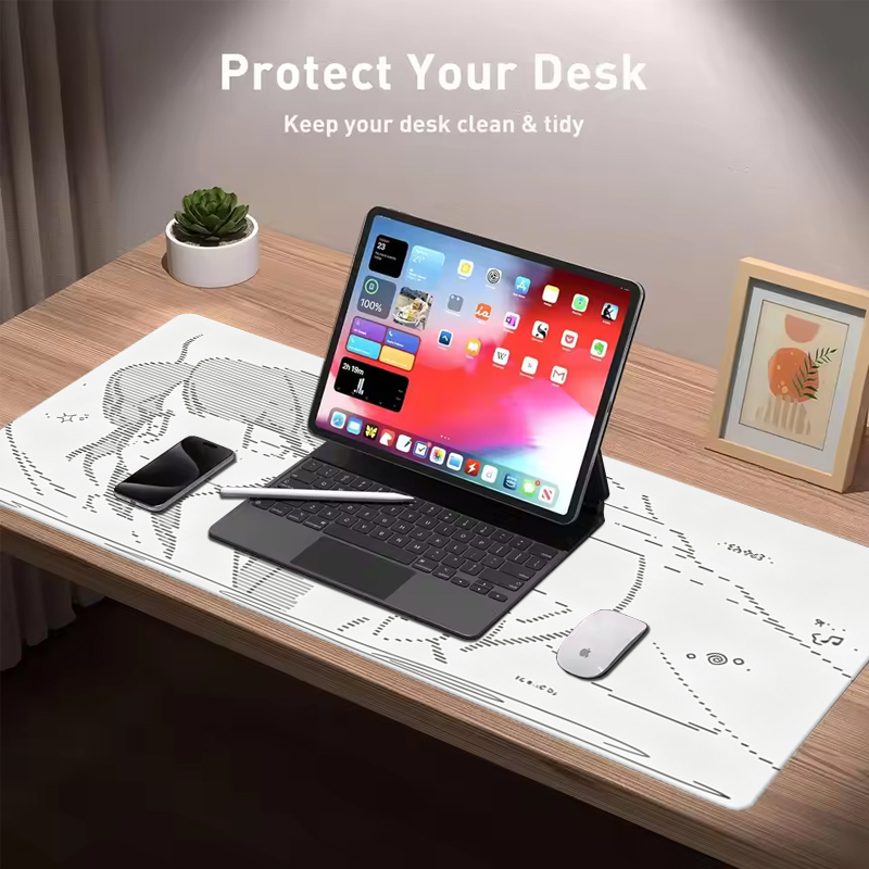 1 Buah Alas Mouse Kulit Anime  - Desk Setup Rug ulasan dan harga